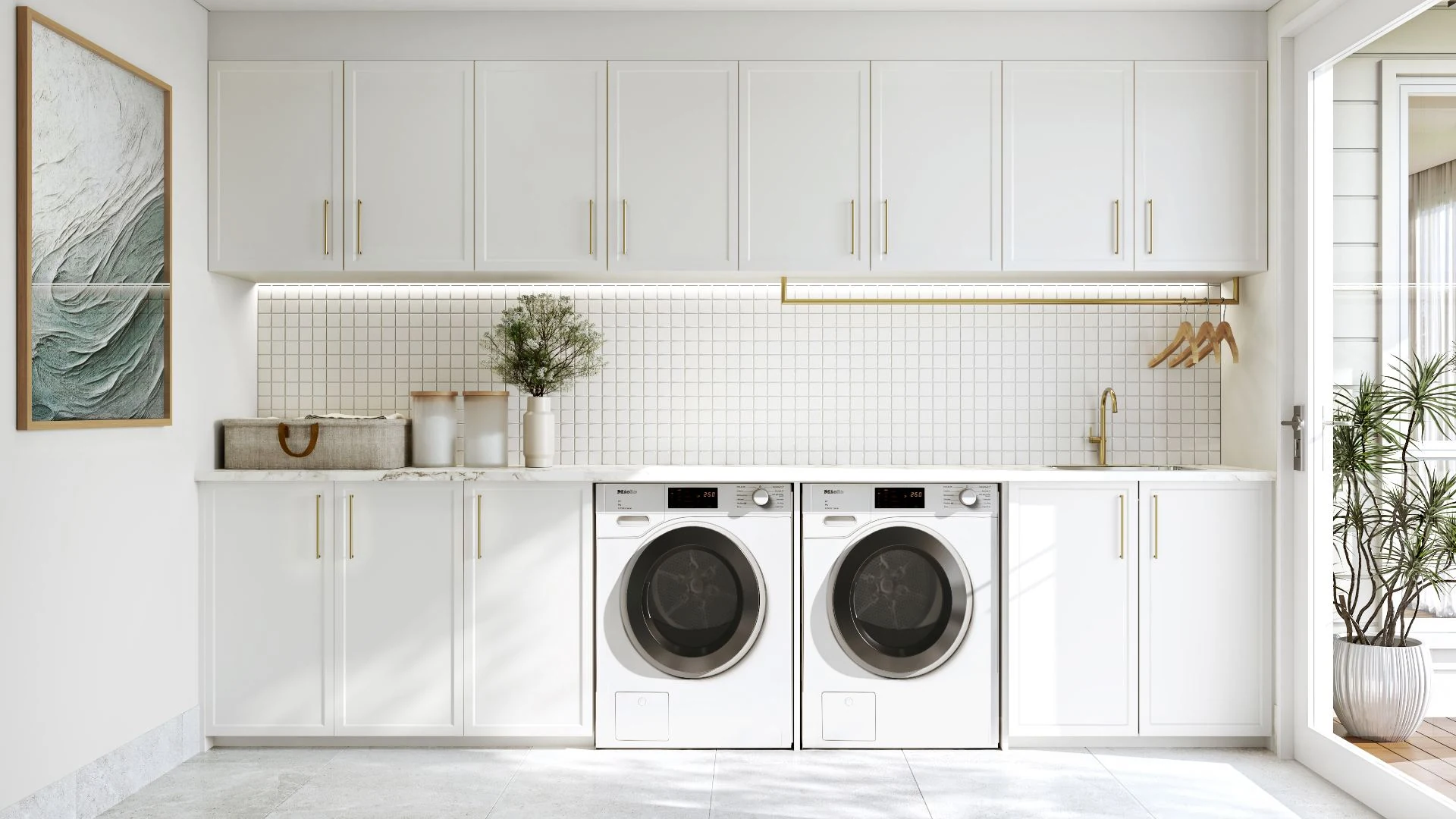 JH Nicholas Townsville — Modern Coastal Laundry