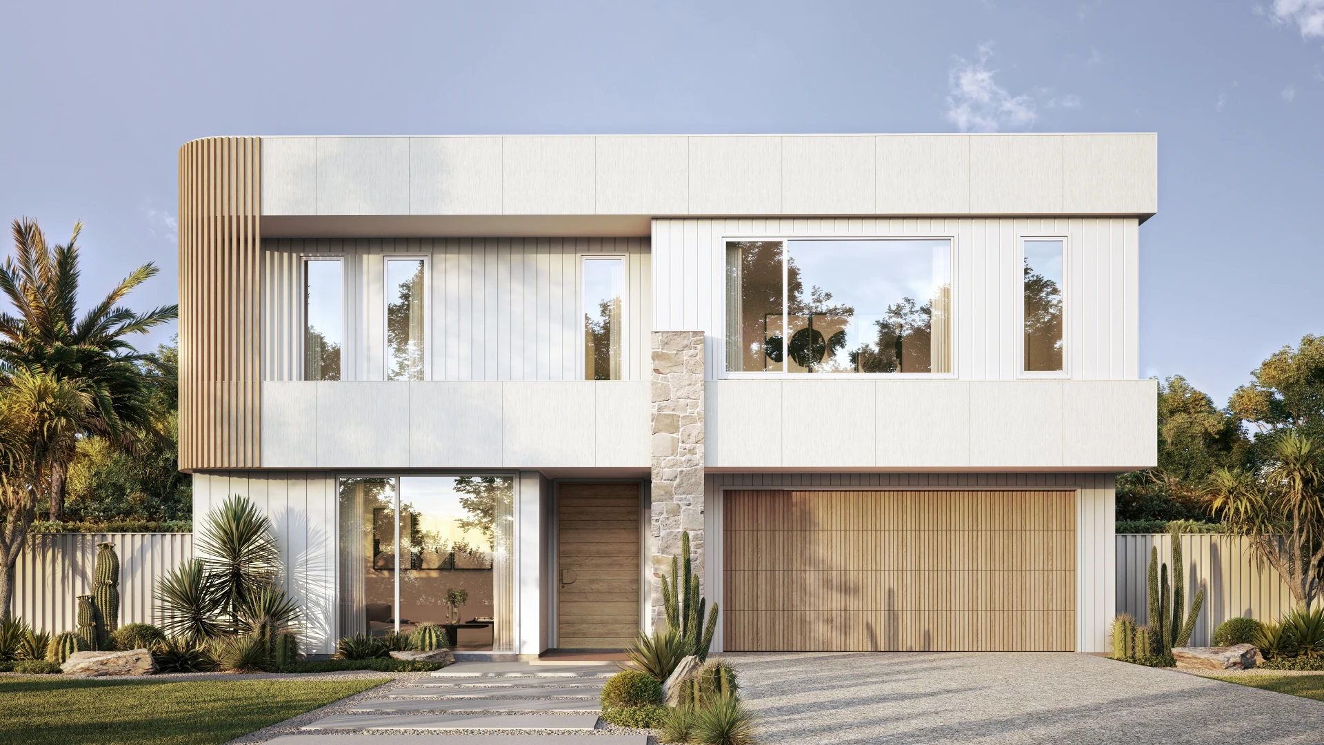 Mid Century Modern Facade