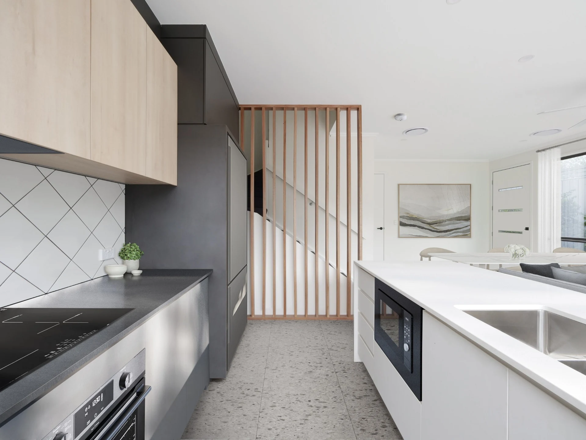 Modern Kitchen — Photomontage — after