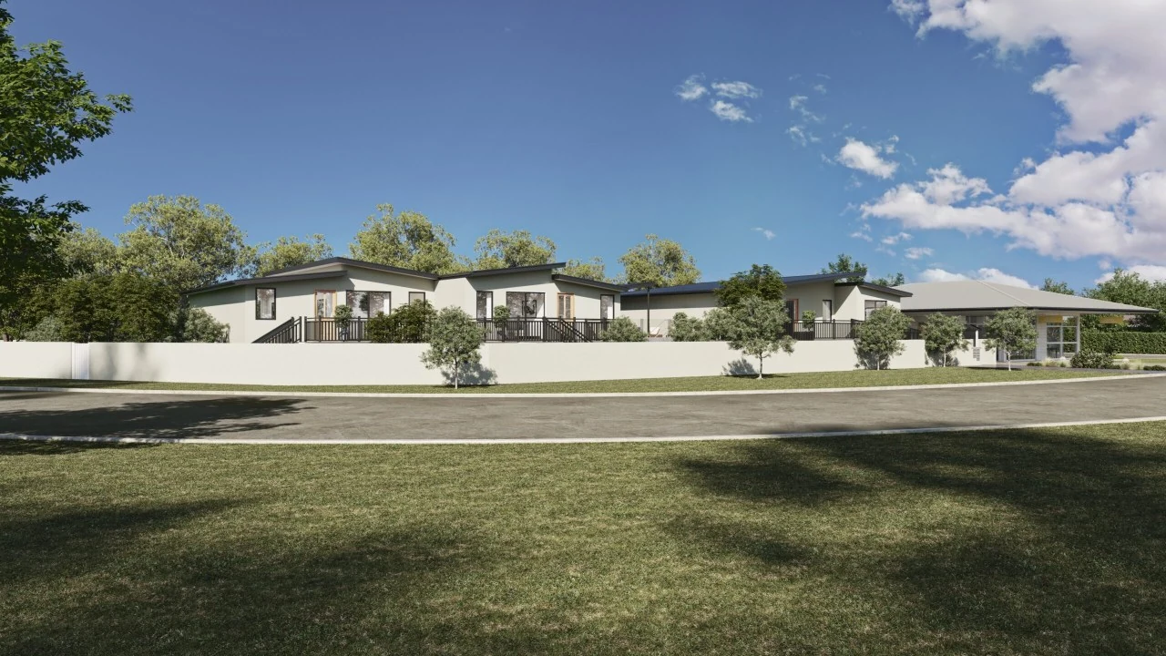 Rural Streetscape — Photomontage